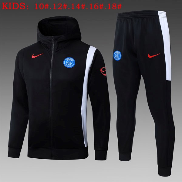 Kinder Hoodies PSG 2026-27 Schwarz Kinder Hoodies PSG 2026-27 Schwarz